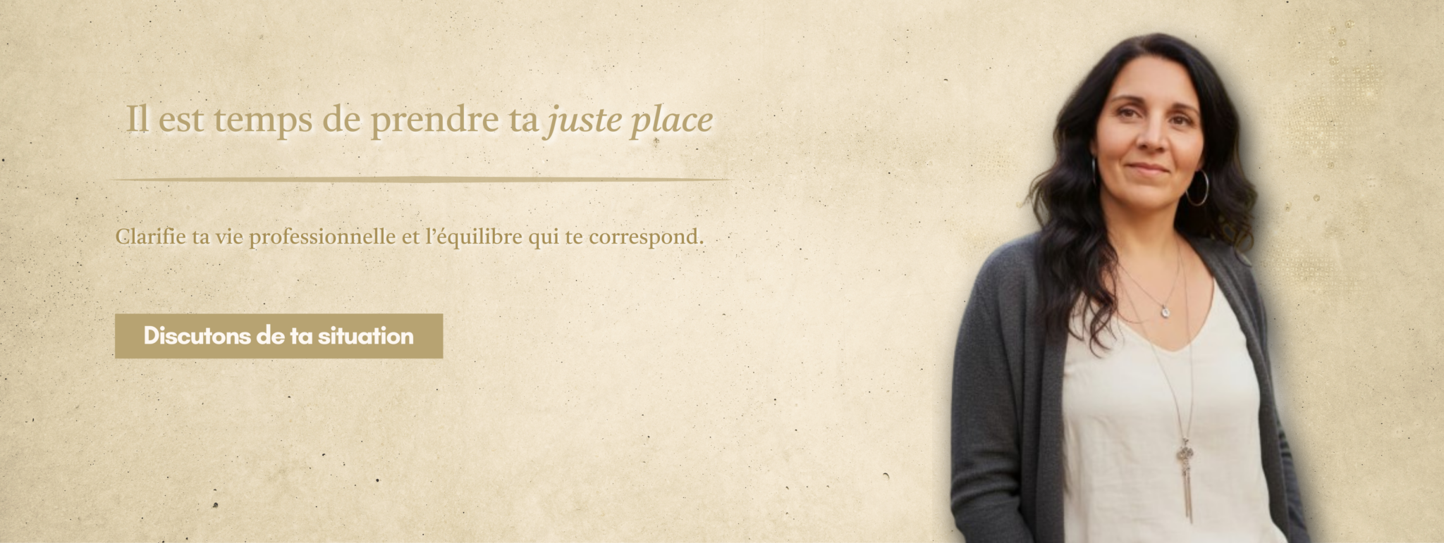 Femme coach, consultante en bilan de compétences